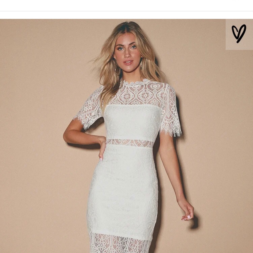 Remarkable White Lace Dress